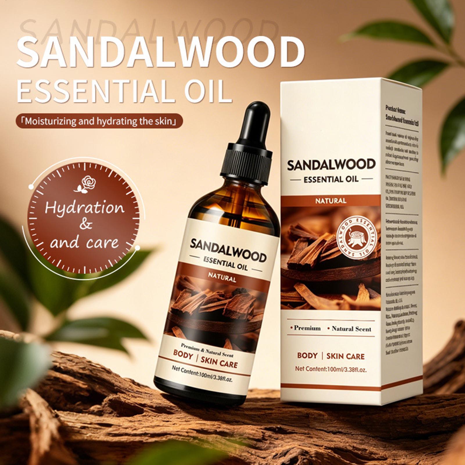 Home Fragrance Usa - Aceite aromático de sándalo, 100ml, aceite