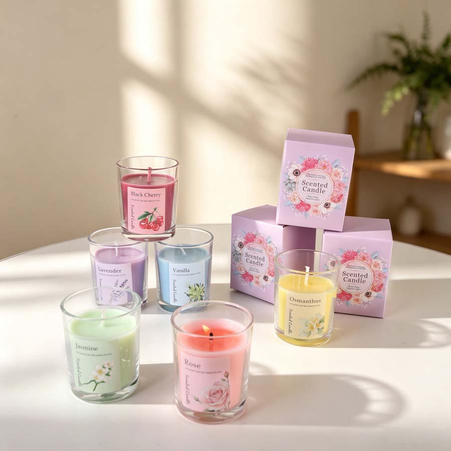 Set de Regalo de Velas Aromáti - Home Fragrance Usa reseña y precio