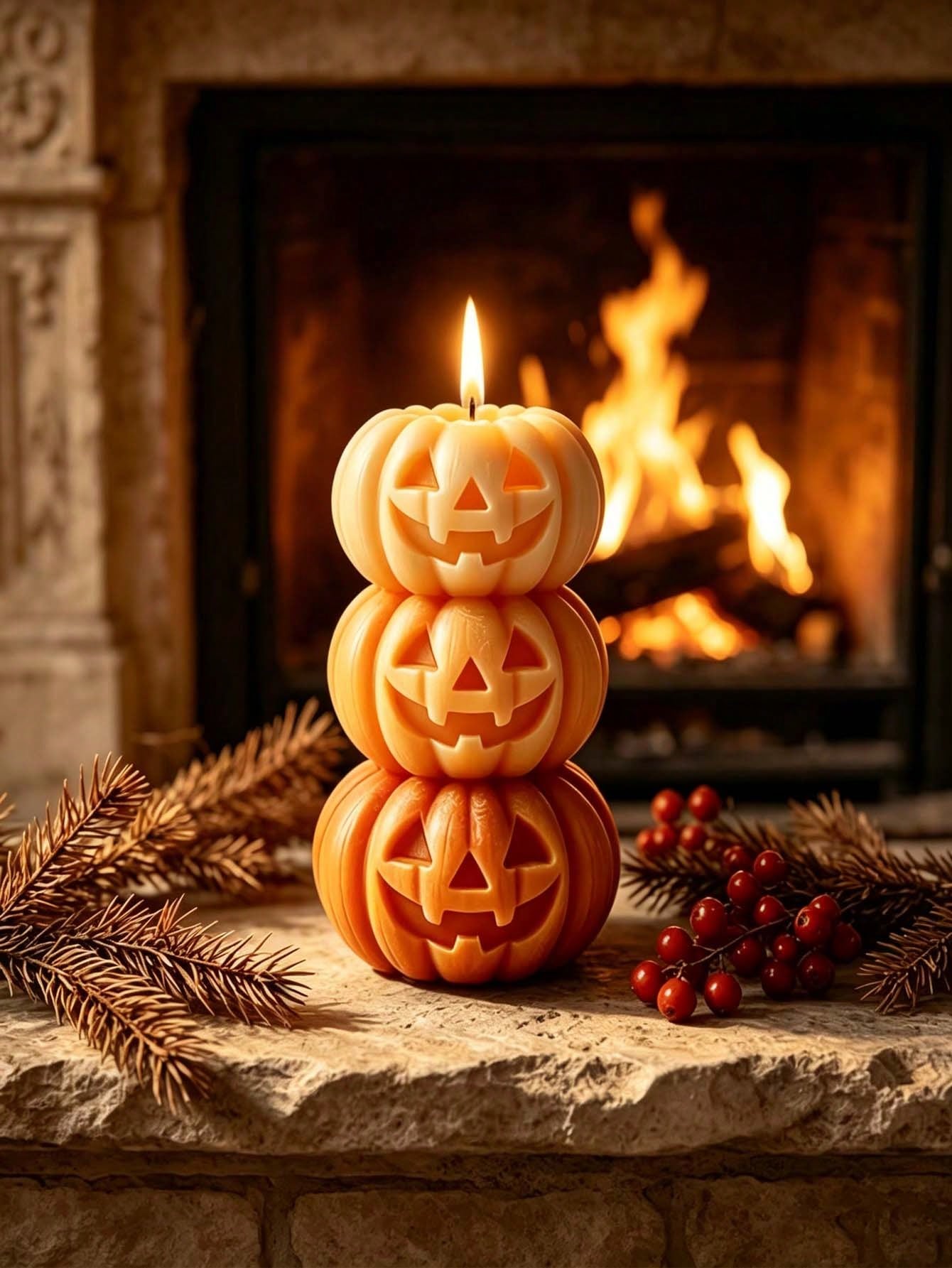 1 vela de Halloween con forma  - Home Fragrance Usa reseña y precio